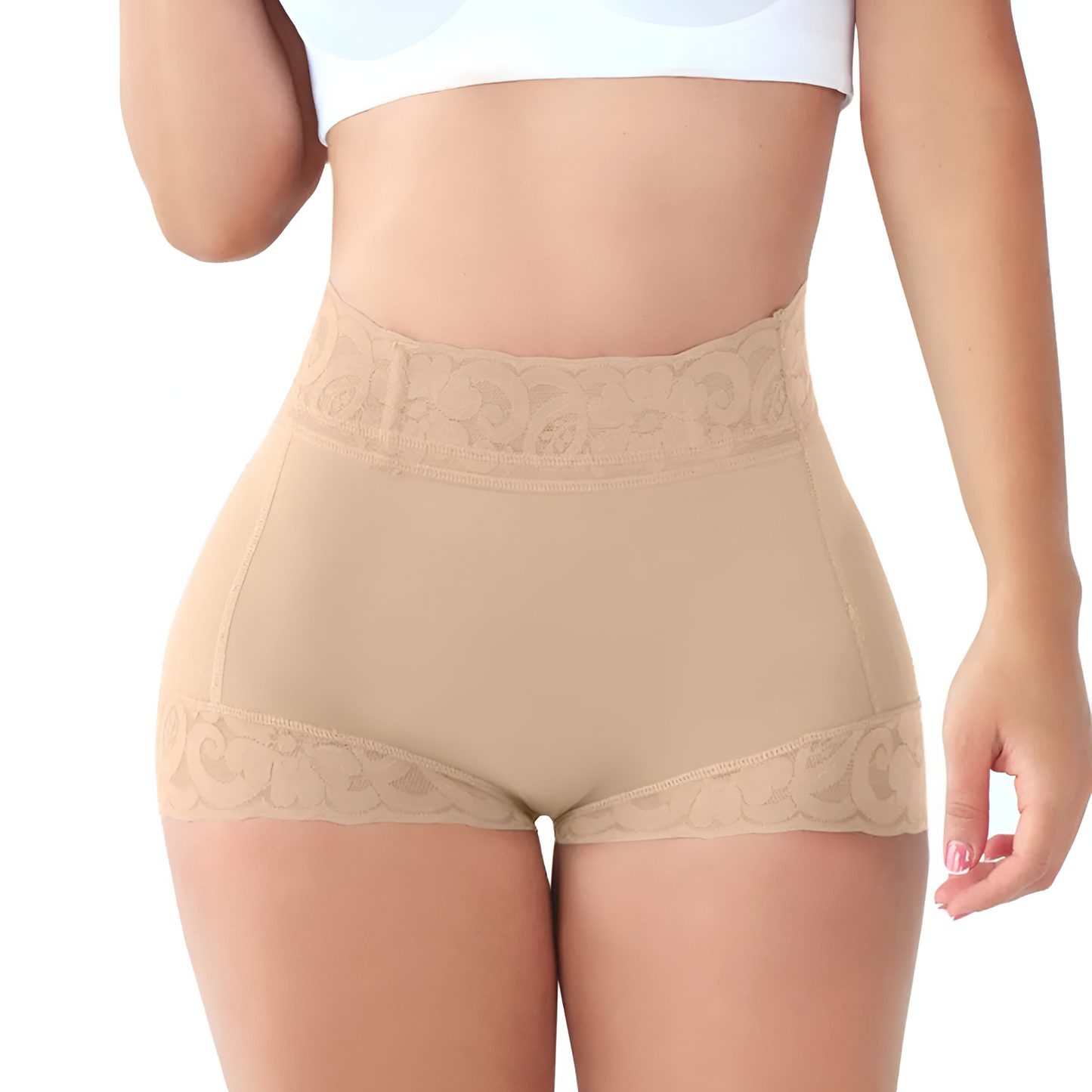 Modelador de nádegas Blumer com renda (OFERTA GRATUITA 2x1)