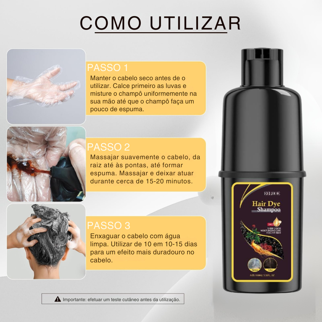 Champô para coloração do cabelo 1000ml