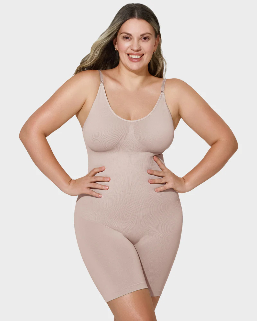 Body Modelador Corporal Completo Suave e Sem Costura
