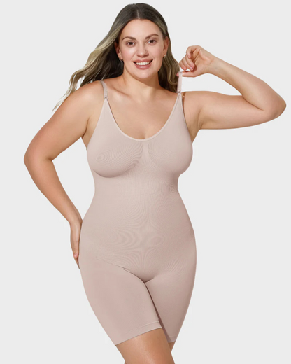 Body Modelador Corporal Completo Suave e Sem Costura