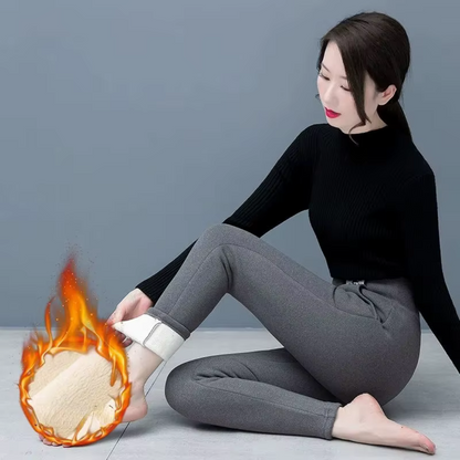 Calças Thermo Slim Fit com bolsos para mulher (EM PROMOÇÃO 2X1)