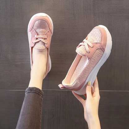 Sapatos Ortopédicos sem Atacadores para Mulher, com Apoio para o Arco e Sola Antiderrapante