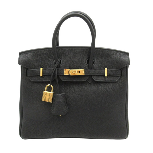 Bolsa em Pele com Acabamento Texturado e Ferragens Metálicas
