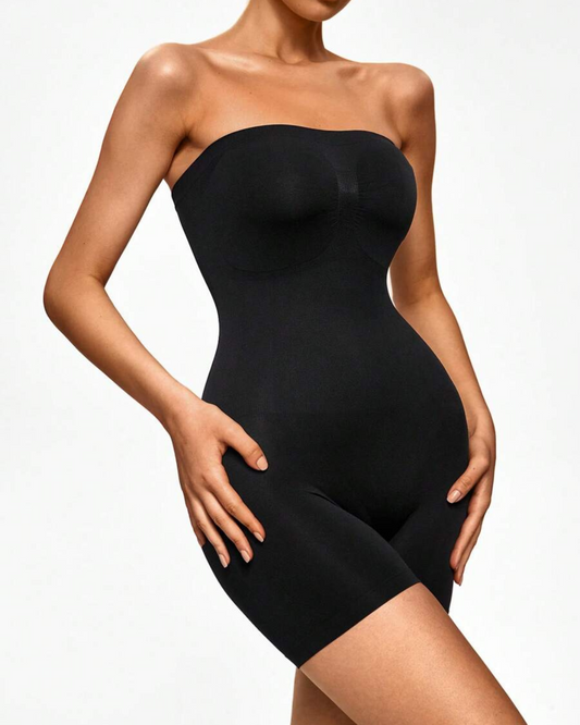 Modelador de Corpo sem Costuras para Mulher com Alças Amovíveis