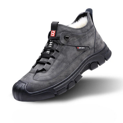 Sapatos de Homem com Forro de lã e Sola Antiderrapante©