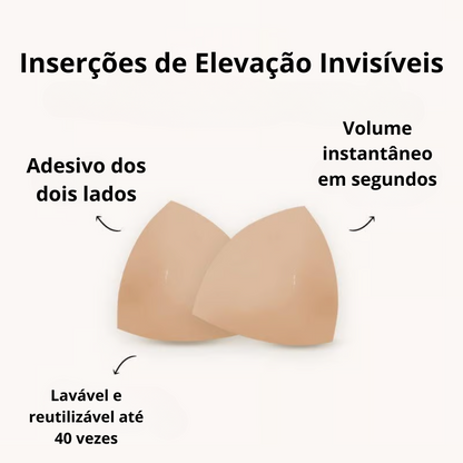 Levantador Invisível de Seios com Adesivo Dupla Face (OFERTA 2X1)