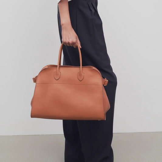 Bolsa de Mão de Couro Premium para Mulher