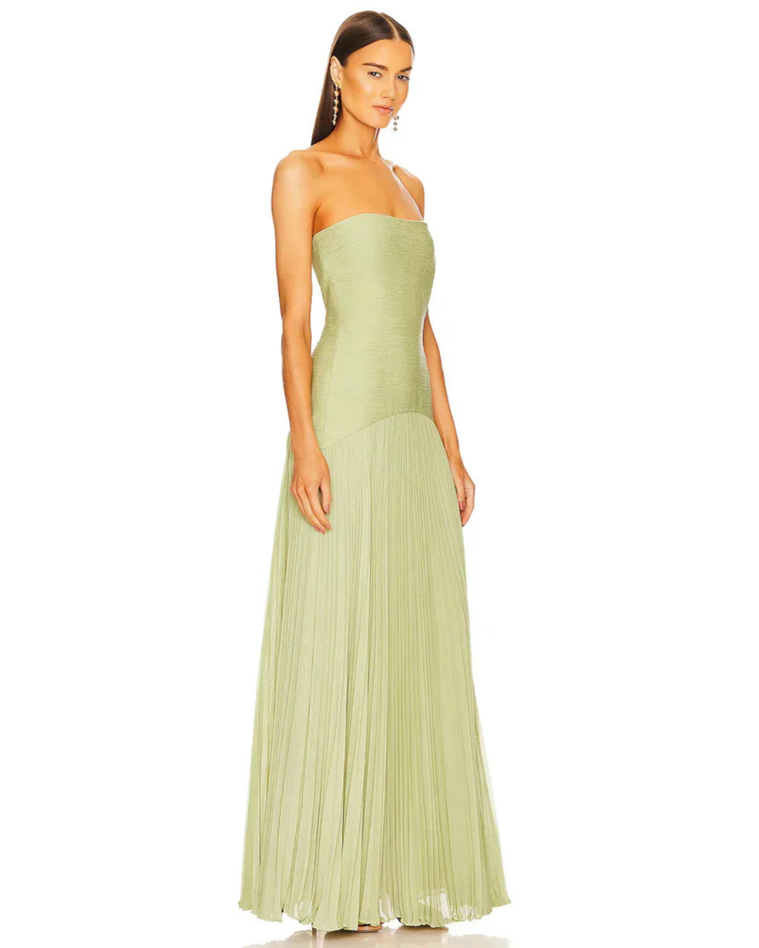 Vestido de mulher elegante em tecido macio
