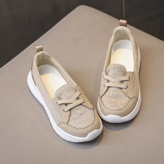 Sapatos Ortopédicos sem Atacadores para Mulher, com Apoio para o Arco e Sola Antiderrapante