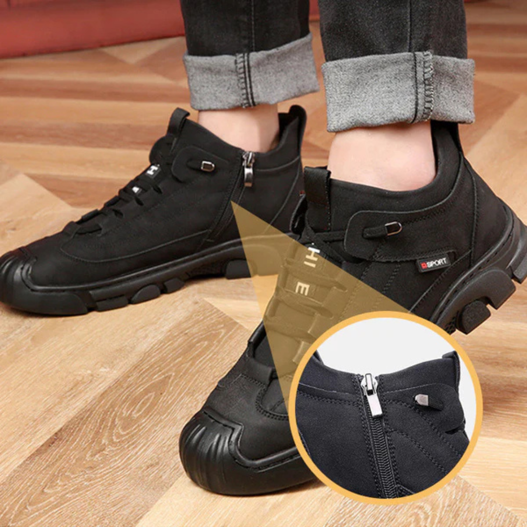 Sapatos de Homem com Forro de lã e Sola Antiderrapante©