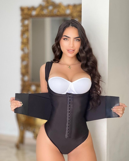 Body Modelador Tanga de Alta Compressão