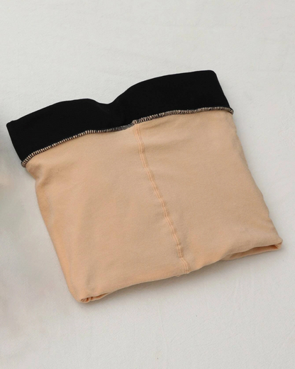 Collants de Malha Térmica com Renda Floral  (OFERTA 2X1)
