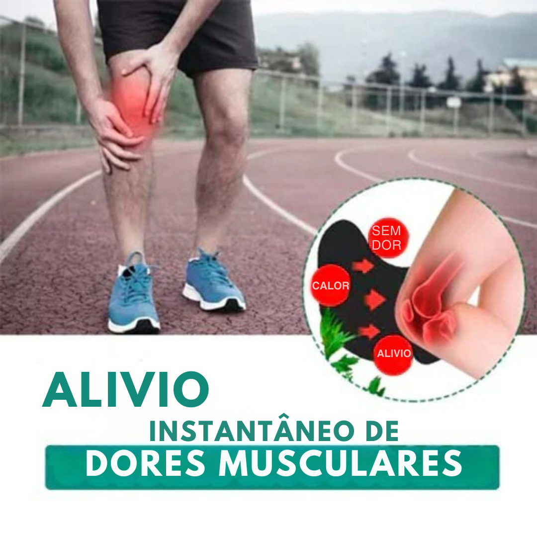 Patches Hyllis com calor terapêutico para aliviar a dor com ação rápida e duradoura, 10 patches (EM PROMOÇÃO 2X1)