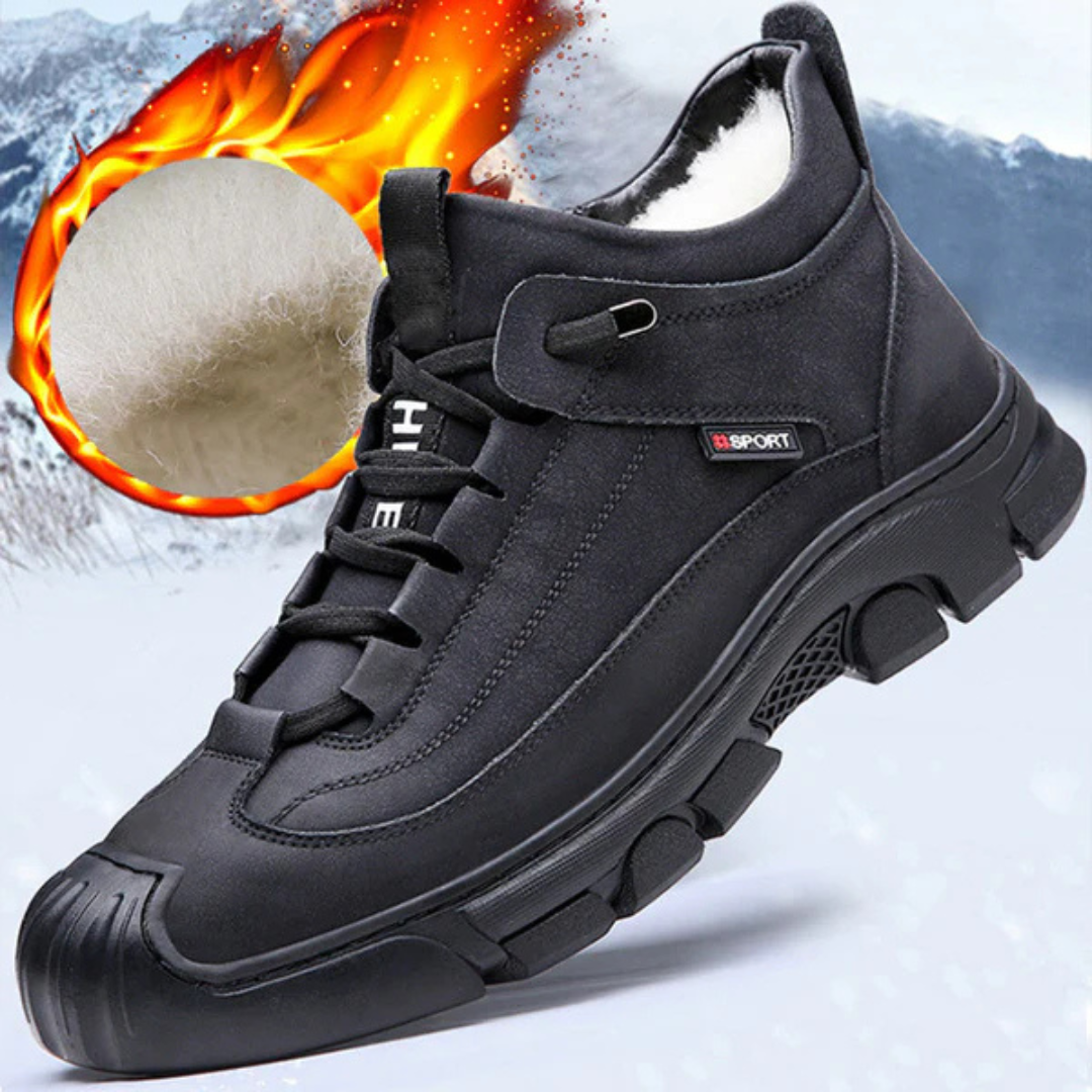 Sapatos de Homem com Forro de lã e Sola Antiderrapante©