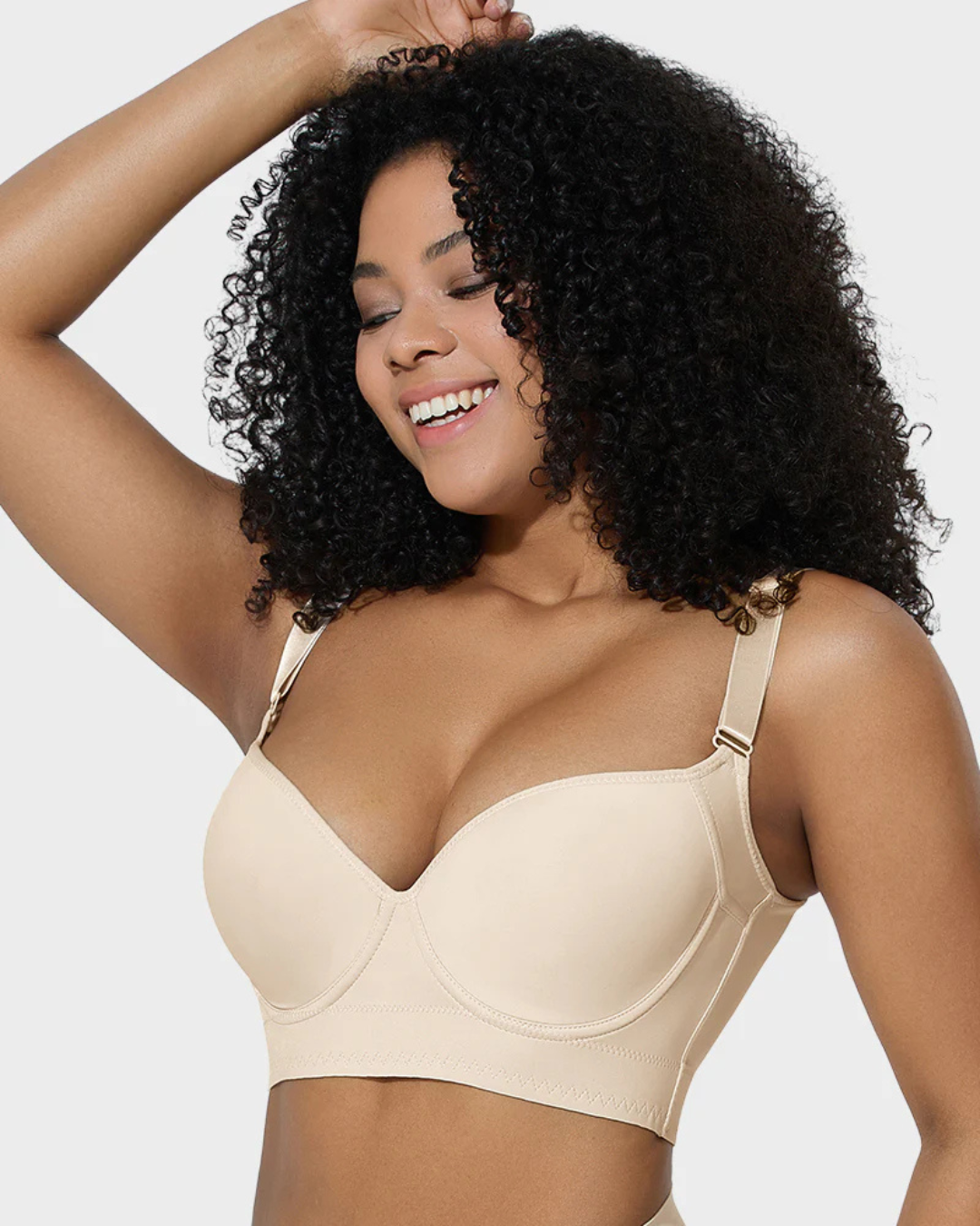 Soutien Push-up com Arame Alisado nas Costas (OFERTA 2X1)