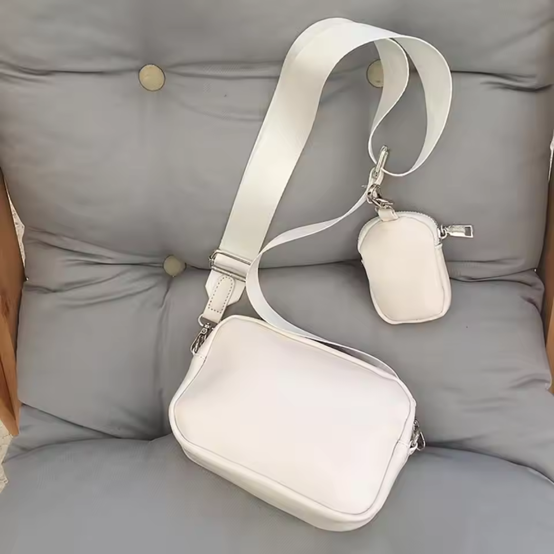 Saco de Corpo Cruzado Multifuncional Elegante para Mulher