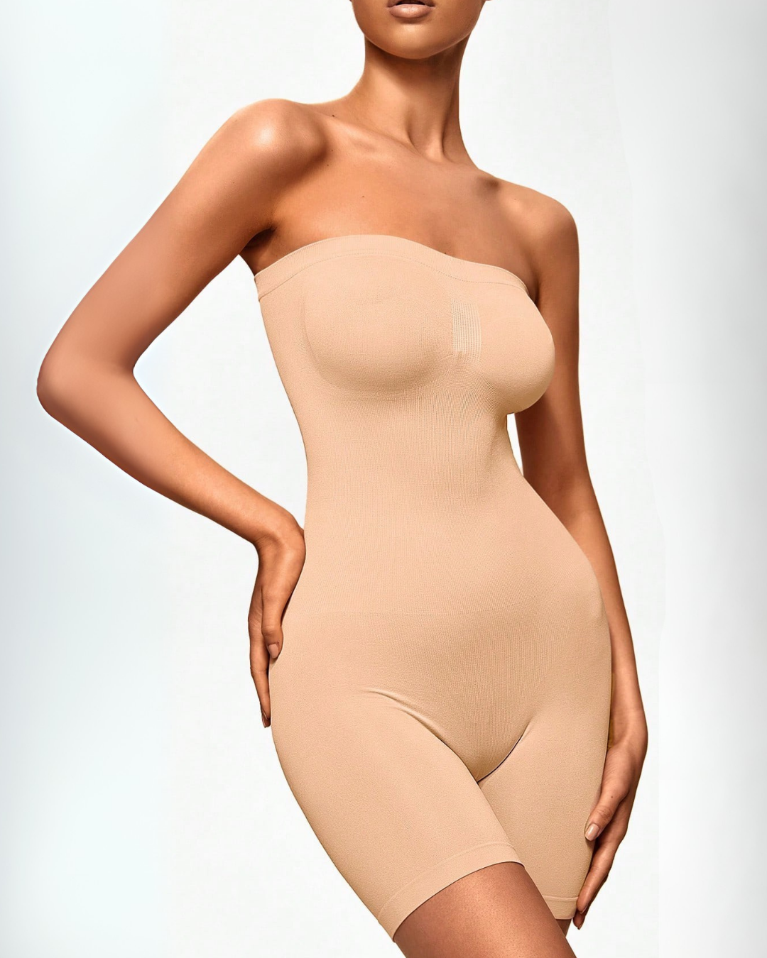 Modelador de Corpo sem Costuras para Mulher com Alças Amovíveis