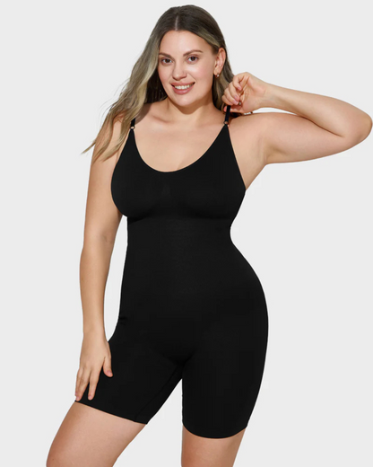 Body Modelador Corporal Completo Suave e Sem Costura