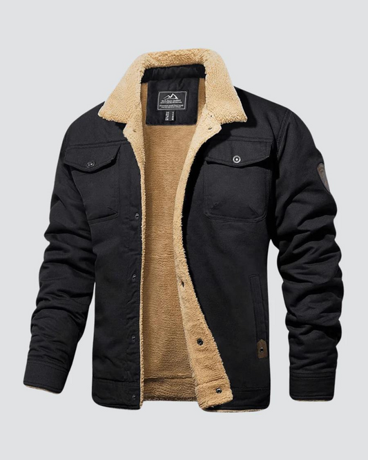 Casaco de lã Sherpa para homem